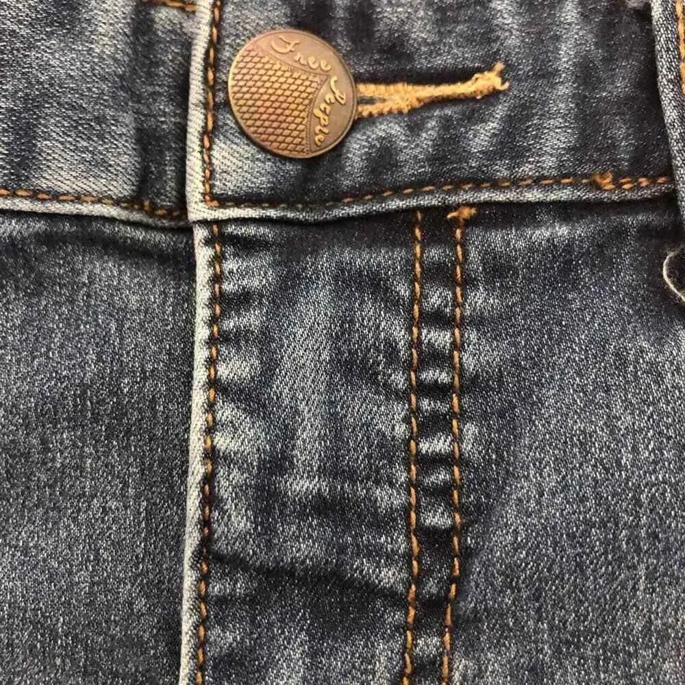 Free People Distressed Skinny Jeans